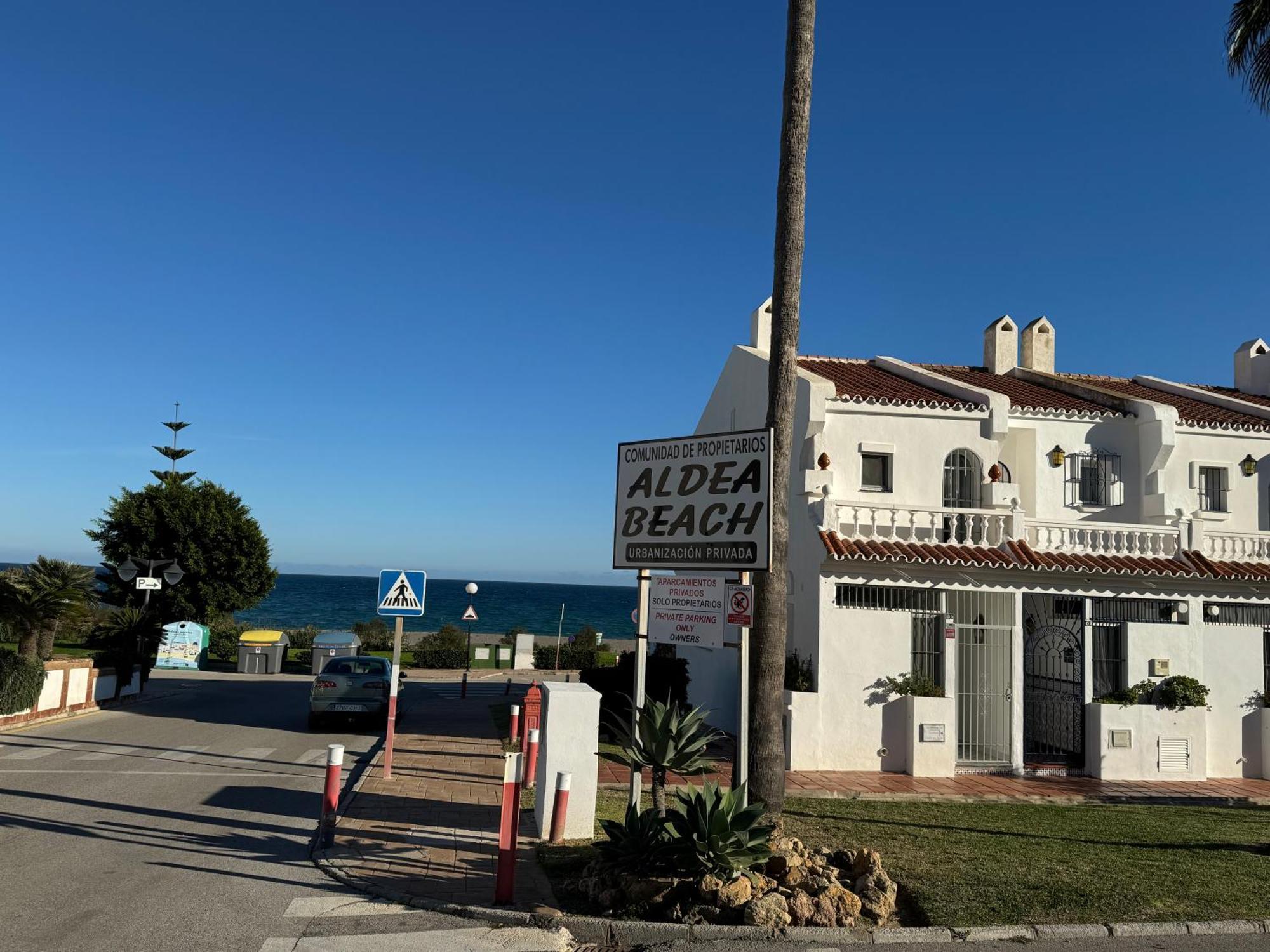 Aldea Beach, Manilva Castillo de Sabinillas Bagian luar foto